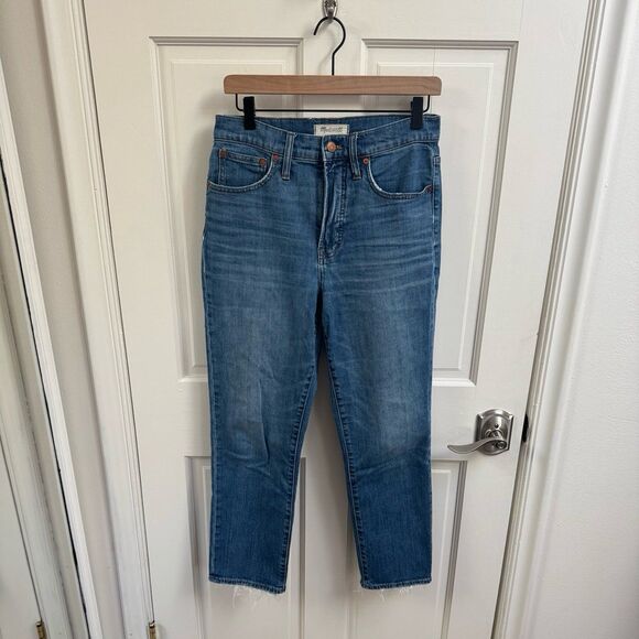 Madewell The Perfect Vintage Crop Jeans Size 28 - Picture 3 of 7